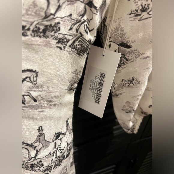 NWT Reformation Maxine Horse Print Derby Dress with Puff Sleeves - Picture 6 of 8